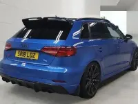Used Audi S3 Sportback Black Edition 2018 Blue Hatchback