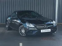 Used Mercedes SLC200 AMG line 184 HP (135 kW) 2017 Black Cabriolet