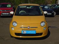 Used Fiat 500 69 HP (50 kW) 2014 Yellow Hatchback
