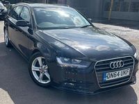 Usado Audi A4 160 CV (117 kW) 2014 Negro Familiar