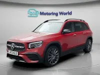 Used Mercedes GLB200 AMG line 163 HP (119 kW) 2022 Red SUV