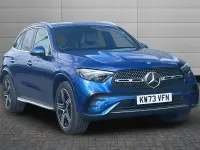 Used Mercedes GLC300 AMG Line Premium 277 HP (203 kW) 2023 Spectral blue SUV