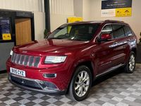 Used Jeep Grand Cherokee Summit 243 HP (178 kW) 2015 Red SUV