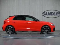 Used Audi A1 Sportback Black Edition 110 HP (80 kW) 2021 Red Hatchback