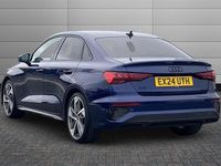 Used Audi A3 Black Edition 150 HP (110 kW) 2024 Blue Sedan