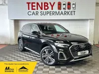 Used Audi Q5 S-Line 204 HP (150 kW) 2021 Black SUV