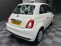 Used Fiat 500 Pop 69 HP (50 kW) 2016 White Hatchback