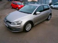 Used VW Golf VII S 105 HP (77 kW) 2013 Silver Hatchback