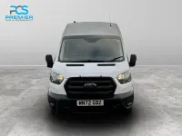 Used Ford Transit 170 HP (125 kW) 2023 Frozen white (solid colour) Van