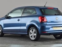 Used VW Polo Edition 90 HP (66 kW) 2017 Blue Hatchback