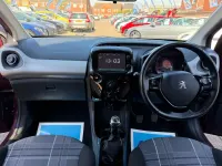 Used Peugeot 108 Allure 82 HP (60 kW) 2016 Mauve/purple Hatchback