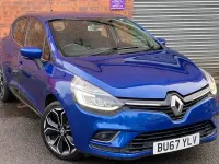 Used Renault Clio Dynamique 120 HP (88 kW) 2017 Blue Hatchback