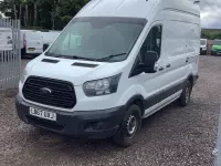 Used Ford Transit 130 HP (95 kW) 2018 White Van