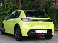 Used Peugeot e-208 GT 113 kW (154 HP) 2025 Yellow Hatchback