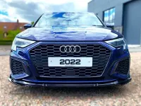 Used Audi A3 S-Line 116 HP (85 kW) 2022 Blue Sedan