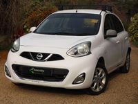 Used Nissan Micra Acenta 2016 White Hatchback