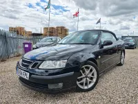 Used Saab 9-3 Cabriolet Aero 2004 Black Cabriolet