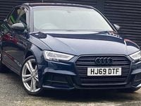 Used Audi A3 S-Line 184 HP (135 kW) 2019 Blue Sedan