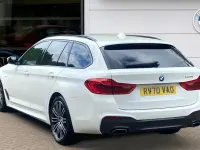 Used BMW 530 M Sport 249 HP (183 kW) 2020 White Estate