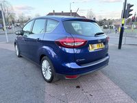 Used Ford C-MAX Titanium 125 HP (91 kW) 2017 Blue MPV