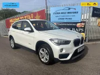 Used BMW X1 Impressive 150 HP (110 kW) 2017 White SUV