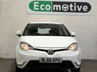 Used MG MG3 106 HP (77 kW) 2017 White Hatchback