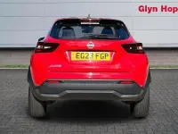 Used Nissan Juke Acenta 114 HP (83 kW) 2023 Red SUV