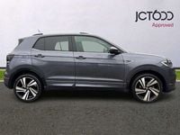 Usado VW T-Cross R-line 150 CV (110 kW) 2022 Gris SUV