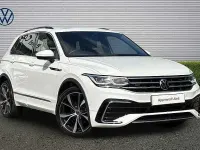 Used VW Tiguan R-line 150 HP (110 kW) 2023 White SUV