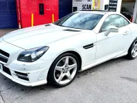Used Mercedes SLK200 AMG 2011 White Cabriolet
