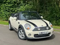 Used Mini Cooper Cabriolet 120 HP (88 kW) 2012 White Cabriolet