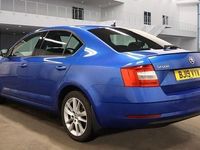 Used Skoda Octavia SE L 150 HP (110 kW) 2019 Blue Hatchback