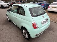 Usado Fiat 500 Lounge 69 HP (50 kW) 2014 Verde Citadino