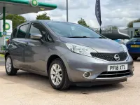 Begagnad Nissan Note Acenta Premium 2016 Grå Halvkombi