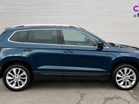 Used Skoda Karoq SE L 115 HP (84 kW) 2018 Blue SUV