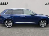 Used Audi Q7 S-Line 267 HP (196 kW) 2018 Blue SUV