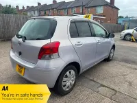 Used Toyota Yaris 101 HP (74 kW) 2009 Silver Hatchback
