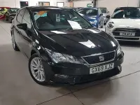 Used Seat Leon SE Dynamic 115 HP (84 kW) 2019 Black Hatchback