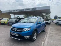Begagnad Dacia Sandero Lauréate 2014 Blå Halvkombi