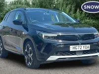 Used Vauxhall Grandland X Ultimate 131 HP (96 kW) 2022 Black SUV