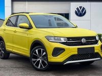 New VW T-Cross R-line 150 HP (110 kW) 2026 Yellow SUV