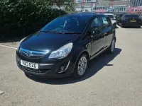 Used Vauxhall Corsa 100 HP (73 kW) 2013 Black Hatchback