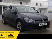 Used VW Golf VII SE 122 HP (89 kW) 2014 Blue Hatchback