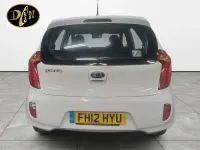 Used Kia Picanto 68 HP (50 kW) 2012 White Hatchback