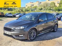 Used Ford Focus ST-Line 125 HP (91 kW) 2018 Grey Hatchback