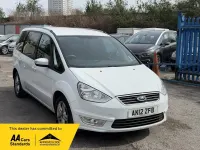 Gebraucht Ford Galaxy Zetec 115 PS (84 kW) 2012 Weiß Van / Kleinbus