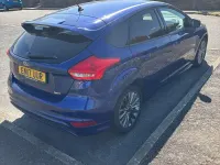 Used Ford Focus ST-Line 125 HP (91 kW) 2017 Deep impact blue metallic Hatchback