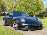Begagnad Porsche 911 355 HK (261 kW) 2007 Blå Cab