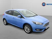 Used Ford Focus Zetec 125 HP (91 kW) 2017 Blue Hatchback