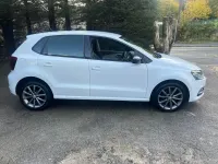 Used VW Polo Design 90 HP (66 kW) 2015 White Hatchback